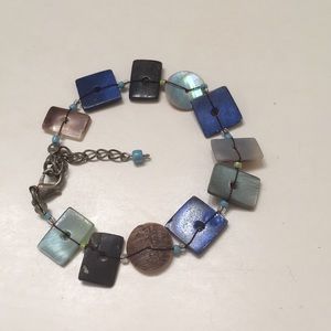 Blue bracelet